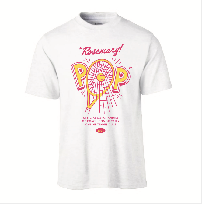 official "Rosemary! POP!" T-shirt (men's sizes)